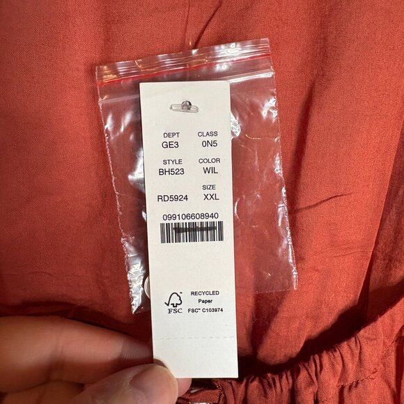 NWT J. Crew Cotton voile tiered button-down beach dress - Picture 5 of 7